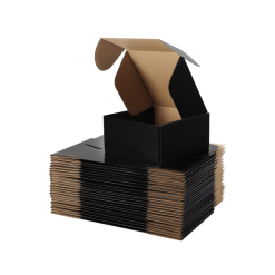 Black Packing Boxes 8x8x4