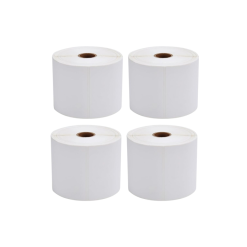 Blank Shipping Labels 4" x 6" (White/450count)