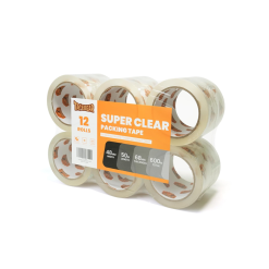 TAPEBEAR Packing Tape 1.88" x 55 Yard (Transparent)